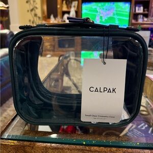 Calpak Transparent Case Emerald Color (Small case)